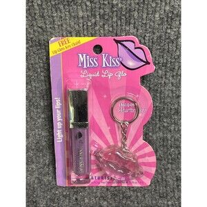 Naturistics Miss Kiss 1861Q-05 Liquid Lip Glo-Heartbreaker +Lip Gloss Key Chain.